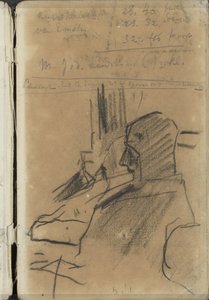 To sittende menn av George Hendrik Breitner