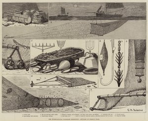 Den internasjonale fiskeriutstillingen, fiskeredskaper