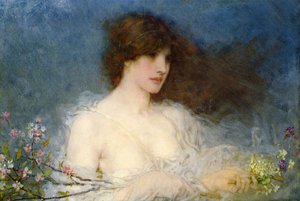 En våridyll av George Henry Boughton