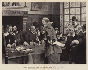 Rådmennene til Peter den egenrådige av George Henry Boughton