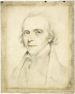 Portrett av John Flaxman, RA av George Henry Harlow