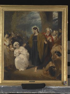 The Virtue Of Faith (olje på lerret) av George Henry Harlow