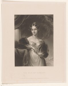 Portrett av Maria Anne Ashley The Hon. Mrs. Ashley (tittel på objekt)