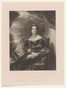 Portrett av Mary Margaret Stanley Grevinnen av Wilton (tittel på objekt)