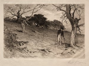 An Old New England Orchard, 1883.