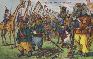 The Animals Rebellion (farge litho)
