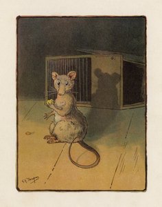 Musen (farge litho)