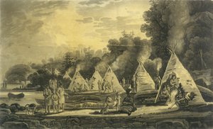 Leir for de domisilierte indianerne, 1807