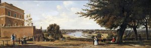 Utsikt fra Richmond Hill med Wick til venstre, 1837 av George Hilditch