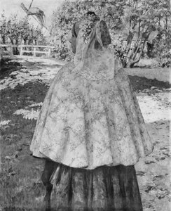 Vesper, ca. 1895-1900. av George Hitchcock