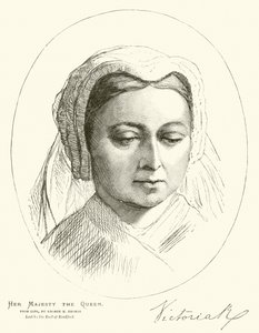 Dronning Victoria av George Housman after Thomas