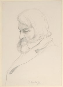 Portrett av Thomas Carlyle, ca. 1875