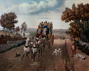 Scene-trener, 1827 1927.