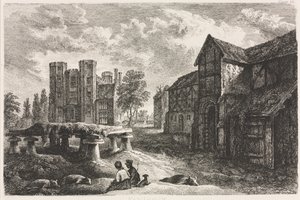 Kenilworth, 1827, publisert 1848. av George II Cuitt