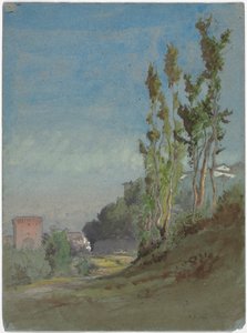 Albano, Italia av George Inness