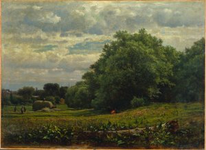 Innhøstningstid av George Inness