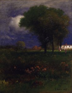 september ettermiddag, 1887. av George Inness