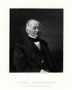 Prins Gorchakov, russisk diplomat, 1800-tallet