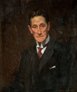 Portrett av Sir Johnston Forbes-Robertson, 1900-1925. av George James Coates