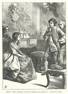 Illustrasjon for Den godmodige mannen (gravering) av George John Pinwell