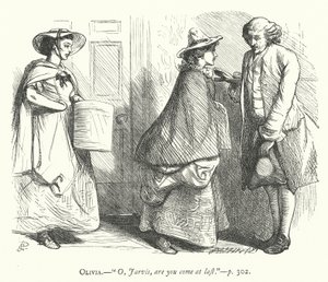 Illustrasjon for Den godmodige mannen (gravering) av George John Pinwell