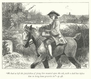 Illustrasjon for The Vicar of Wakefield (gravering) av George John Pinwell