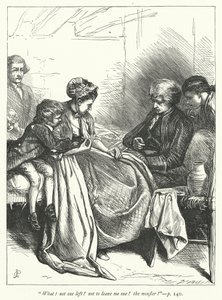 Illustrasjon for The Vicar of Wakefield (gravering) av George John Pinwell