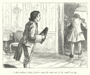 Illustrasjon for The Vicar of Wakefield (gravering) av George John Pinwell