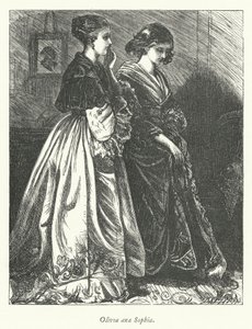 Illustrasjon for The Vicar of Wakefield (gravering) av George John Pinwell