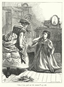 Illustrasjon for The Vicar of Wakefield (gravering) av George John Pinwell