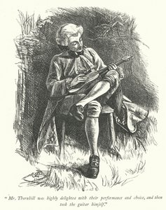 Illustrasjon for The Vicar of Wakefield (gravering)