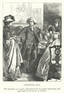 Illustrasjon for The Vicar of Wakefield (gravering) av George John Pinwell