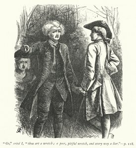 Illustrasjon for The Vicar of Wakefield (gravering)