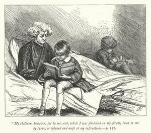 Illustrasjon for The Vicar of Wakefield (gravering) av George John Pinwell