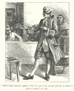 Illustrasjon for The Vicar of Wakefield (gravering) av George John Pinwell
