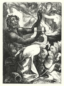 Pan Vinctus - Pan Victor (gravering) av George John Pinwell