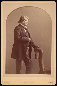 Portrett av Charles Sumner 1811-1874, mellom 1872 og 1874.