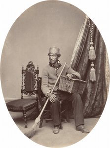 Portrett av en mann [recto], ca. 1862-1864.