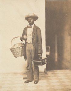 Sam Campus Vendor, fra en Yale Class Abum, ca. 1858.