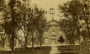 Bulfinch Hall, 1851-1864 (albumen carte-de-visite)