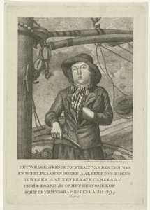 Portrett av Aalbert Joh. Koens av George Kockers