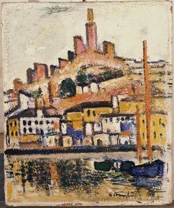 Marseilles av George Leslie Hunter