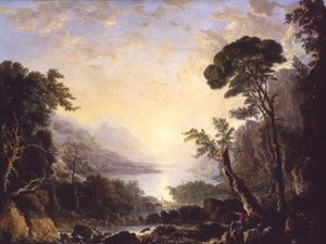 Komposisjon, italiensk natur, 1846.