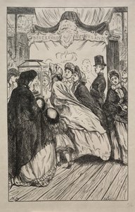 Juveler - På den store utstillingen, 1862. av George Louis Palmella Busson Du Maurier