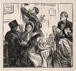 Forfriskninger - På den store utstillingen, 1862.