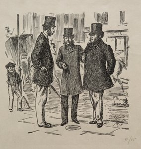 Det lille øyeblikket før introduksjonen av George Louis Palmella Busson Du Maurier