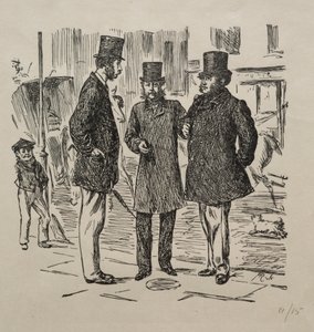 Det lille øyeblikket før introduksjonen, 1865.