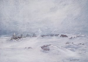 A Blizzard on the Barrier, illustrasjon fra 