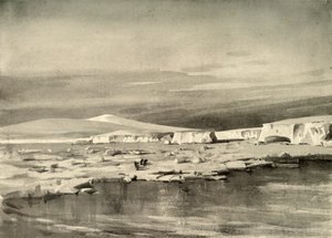 Bay of Whales, or Balloon Bight, c1908, 1909.   av George Marston