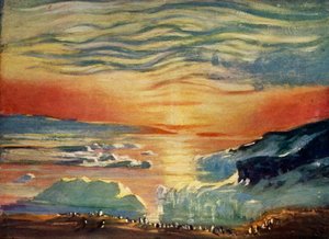 Høstsolnedgangen, c1908, 1909